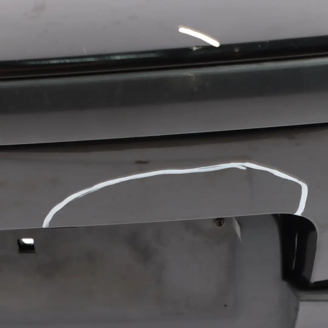 BMW E87 Zderzak tylny tył schwarz II 668 - SKU 0032630-SCH1 - Numer Części 0032630