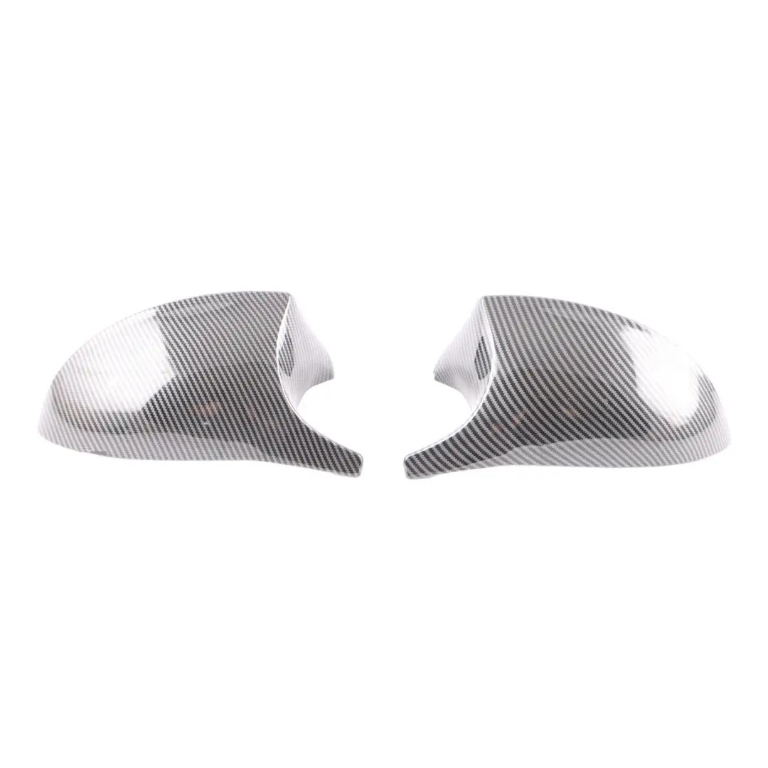  Wing Mirror Cover BMW E90 E91 Left Right N/O/S Cover Set Casing Carbon Look - SKU 0032725/0032724-1 - Part number 0032725/0032724