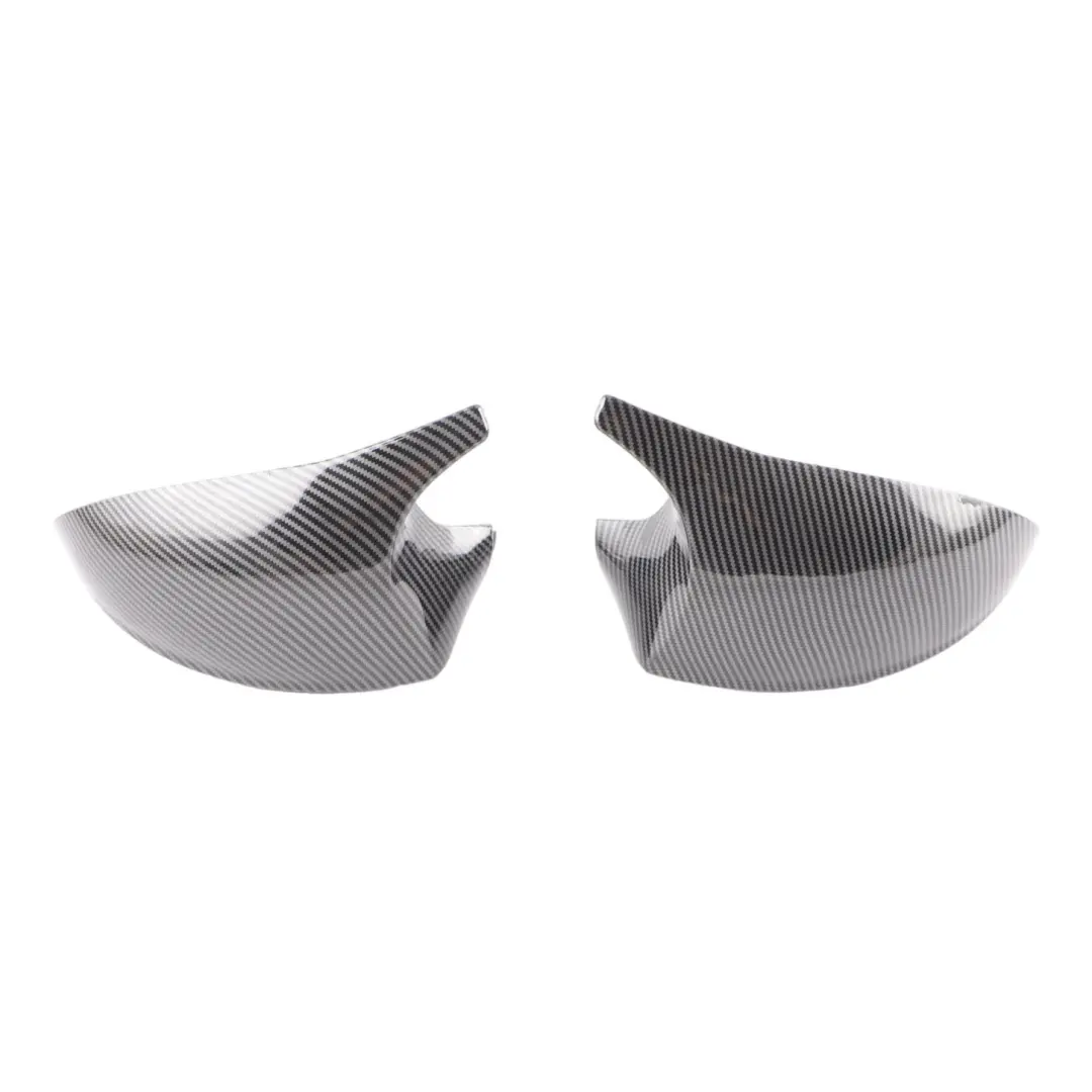  Wing Mirror Cover BMW E90 E91 Left Right N/O/S Cover Set Casing Carbon Look - SKU 0032725/0032724-1 - Part number 0032725/0032724