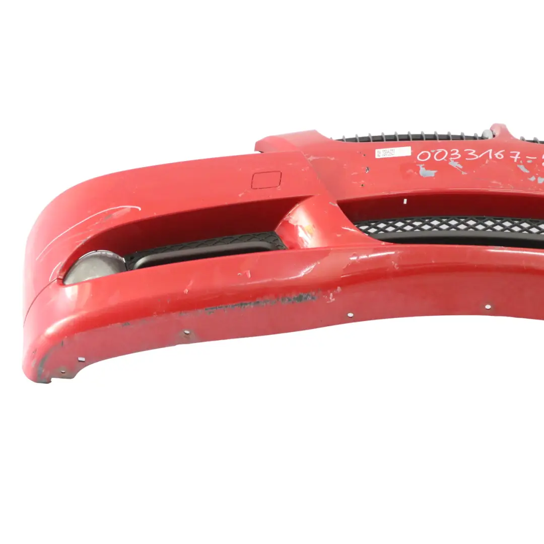 BMW E90 E91 Complete Front Bumper Trim Panel Japanrot Japan Red - 438 - SKU 0033167-JR - Part number 0033167