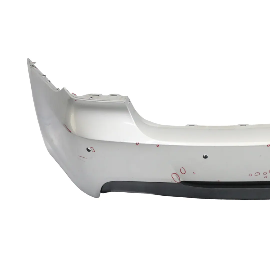 Bumper BMW E90 Trim Panel M Sport PDC Titansilber Titan Silver Silber 354 to Rear with Part number 0033541 Rear Bumper BMW E90 Trim Panel M Sport PDC Titansilber Titan Silver Silber 354 - SKU 0033541-TS2 - Part number 0033541
