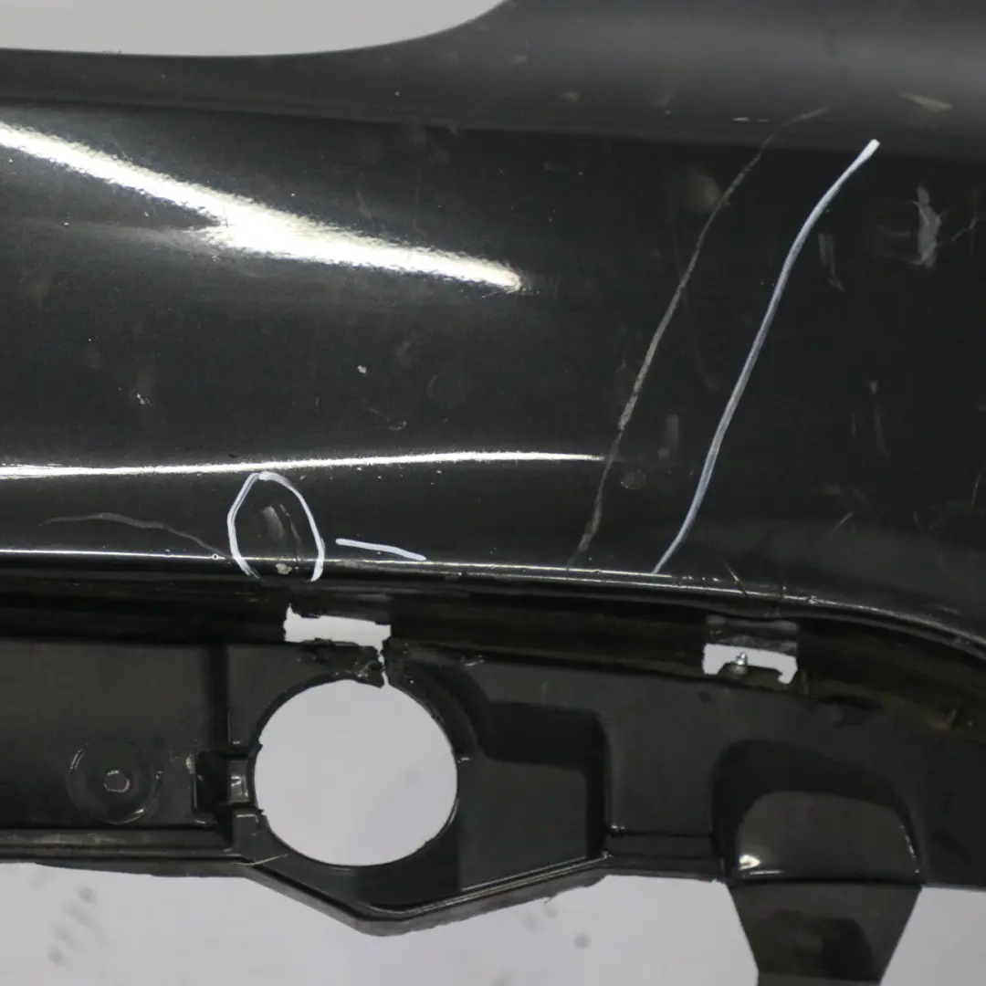 BMW E87 M Sport Rear Bumper Trim Panel PDC Black Sapphire Metallic - 475 - SKU 0033555-BS - Part number 0033555