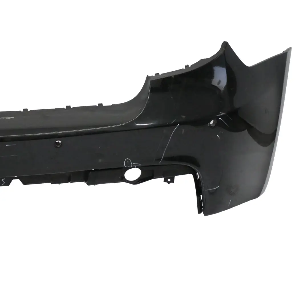 BMW E87 M Sport Rear Bumper Trim Panel PDC Black Sapphire Metallic - 475 - SKU 0033555-BS - Part number 0033555