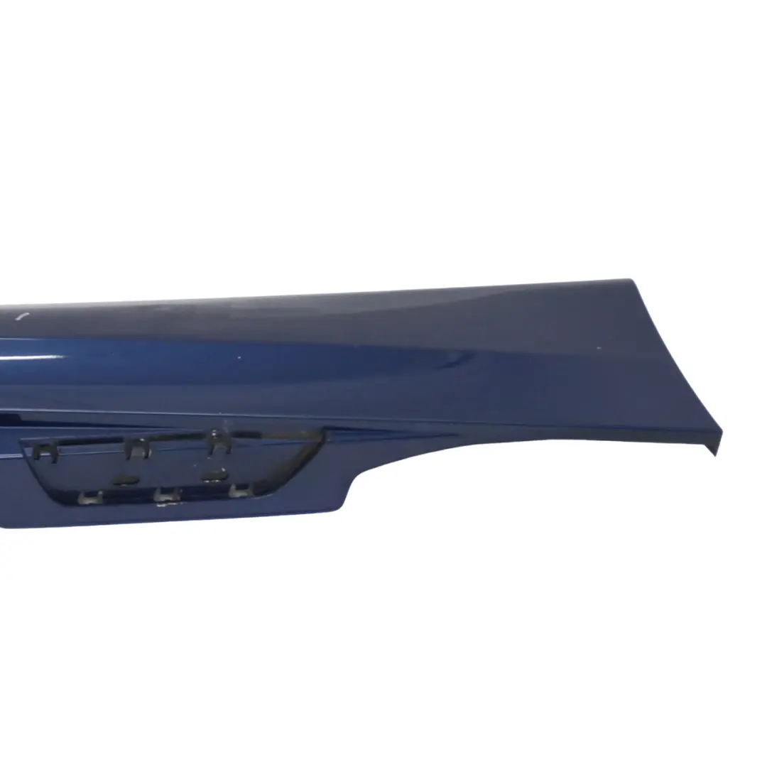 BMW E87 LCI M Sport Sill Strip Faldon Lateral Derecho Le Mans Azul - 381 - SKU 0033556-LMB5 - Número de pieza 0033556