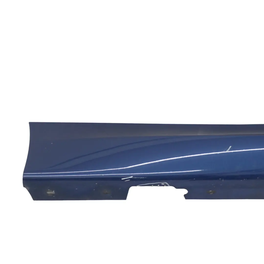 BMW E87 LCI M Sport Schwellerleiste Blende Schweller Rechts Le Mans Blau - 381 - SKU 0033556-LMB5 - Teilenummer 0033556