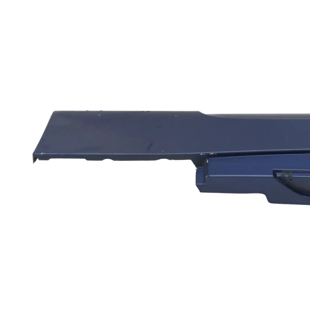 BMW E87 LCI M Sport Sill Strip Side Skirt Right O/S Le Mans Blue Metallic - 381 - SKU 0033556-LMB5 - Part number 0033556