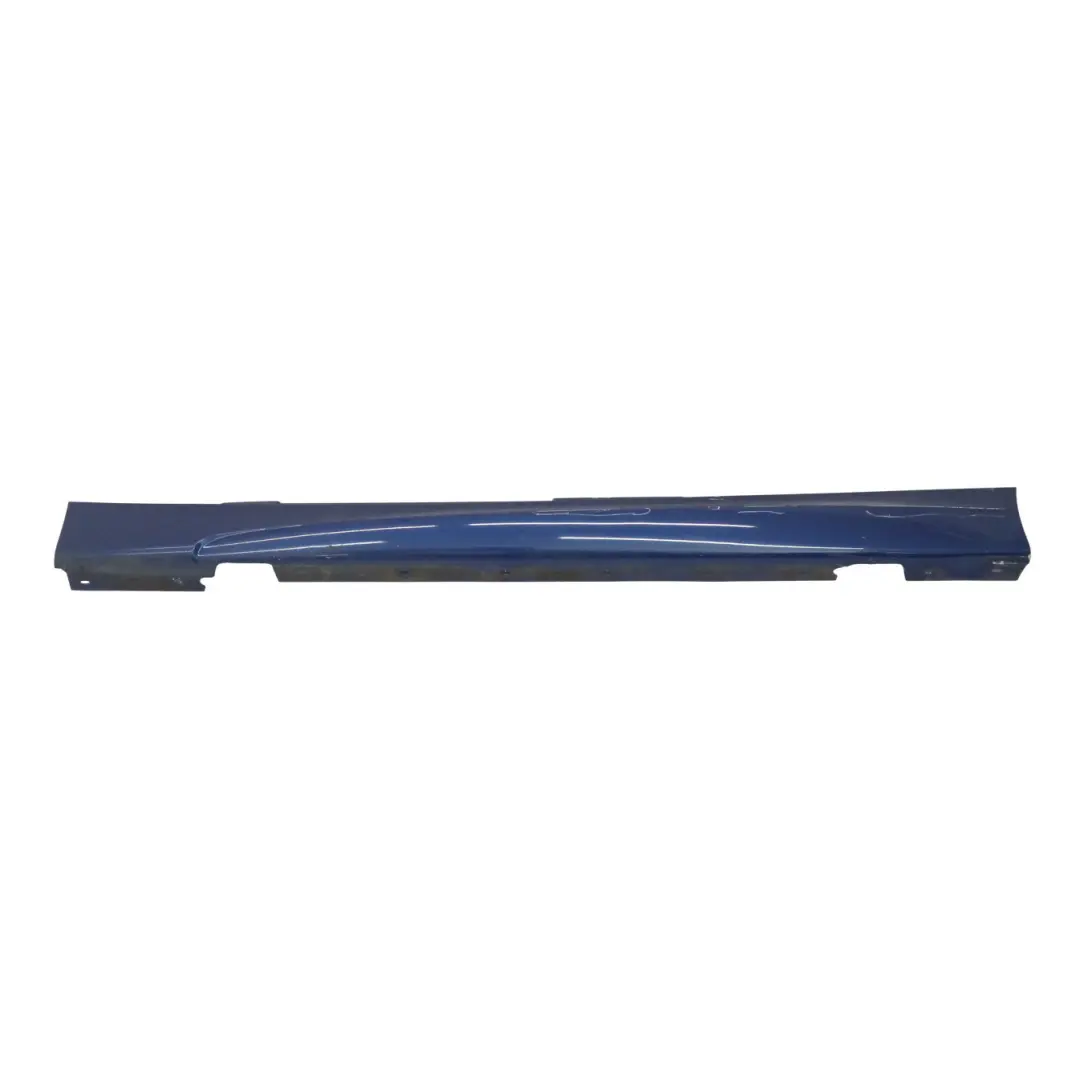 BMW E87 M Sport Listón de umbral Faldon Lateral Izquierdo Le Mans Azul - 381 - SKU 0033557-LMB4 - Número de pieza 0033557