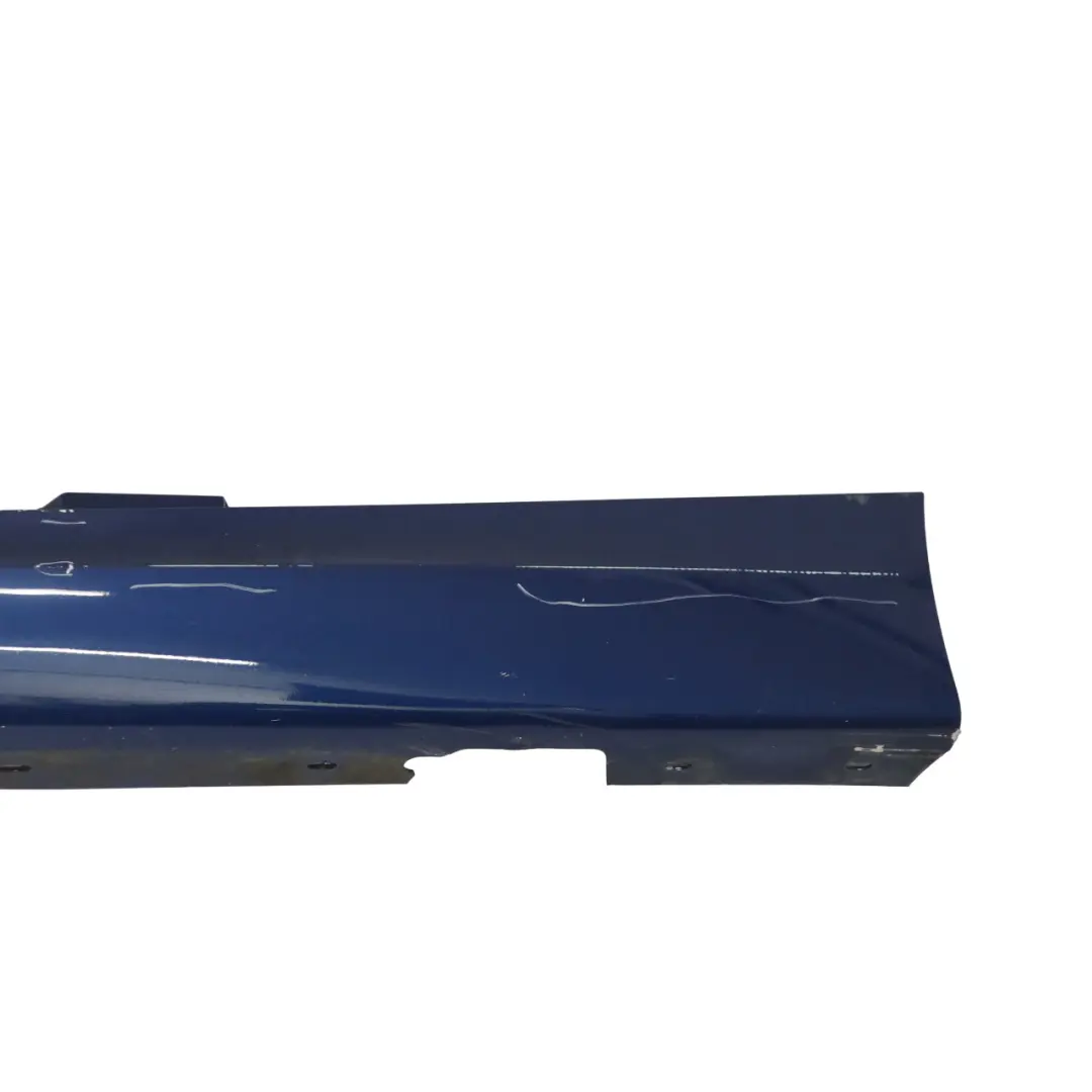BMW E87 LCI M Sport Bas de Porte Couverture Seuil A Gauche Le Mans Bleu - 381 - SKU 0033557-LMB4 - Numéro de pièce 0033557