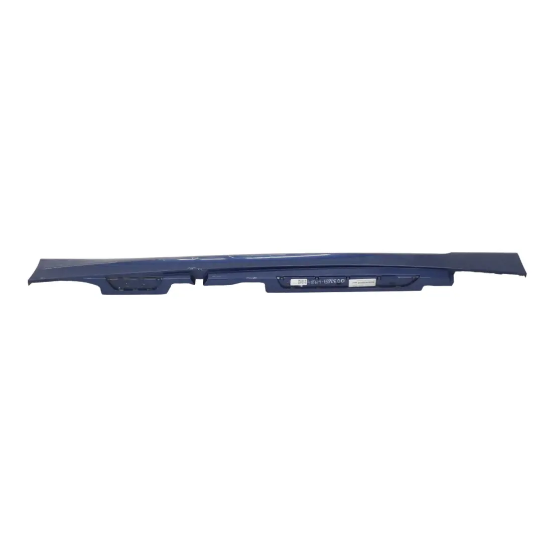 Sill Strip Side Skirt Left N/S Le Mans Blue Metallic - 381 BMW E87 M Sport - SKU 0033557-LMB4 - Part number 0033557