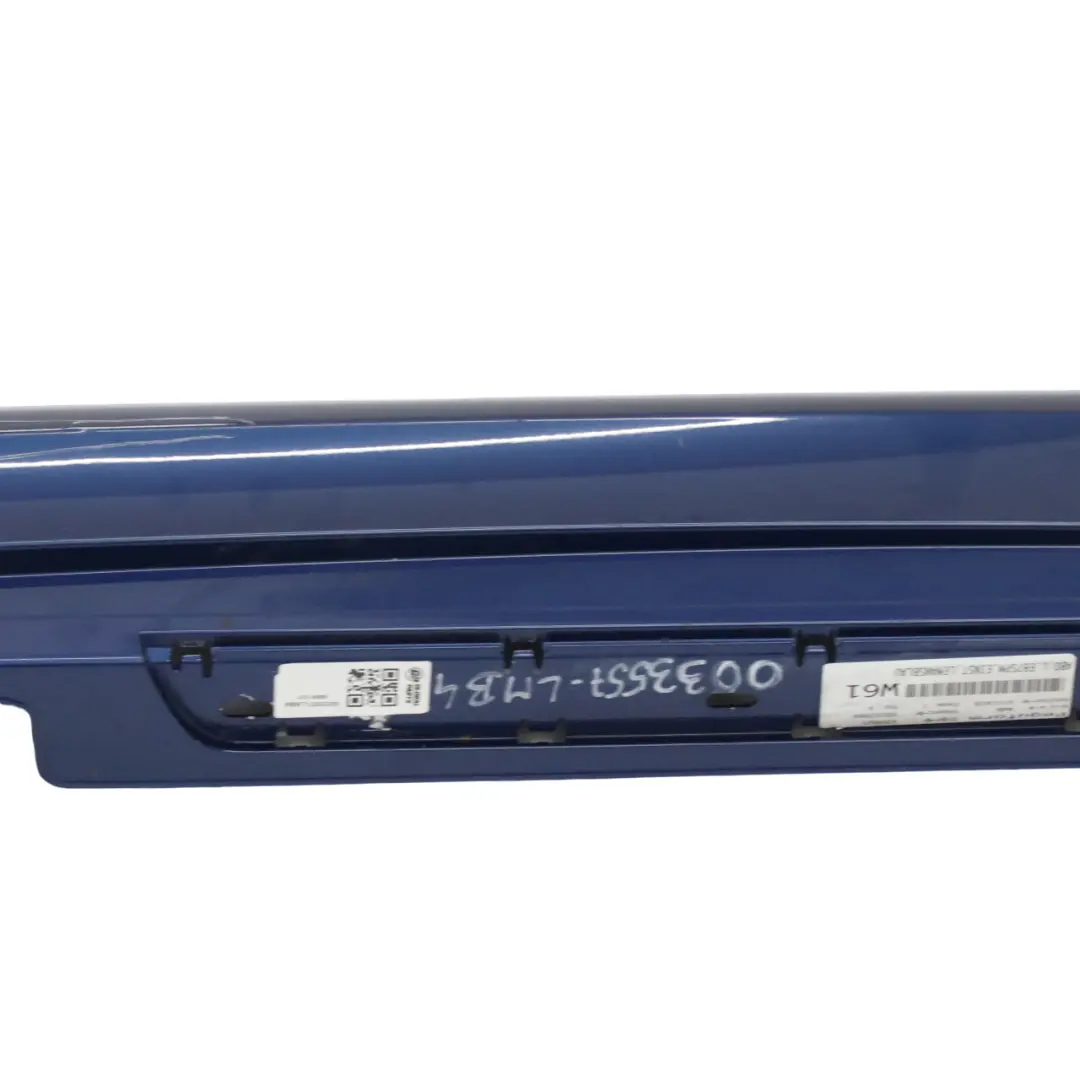 BMW E87 LCI M Sport Listello Portiera Apertura Gonna SX Le Mans Blu - 381 - SKU 0033557-LMB4 - Numero di parte 0033557