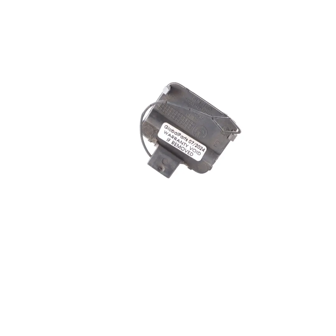 BMW E91 Rear Bumper Flap Towing Eye Hook Cover Arctic Metallic - A34 7127695 - SKU 0034446-AM - Part number 0034446