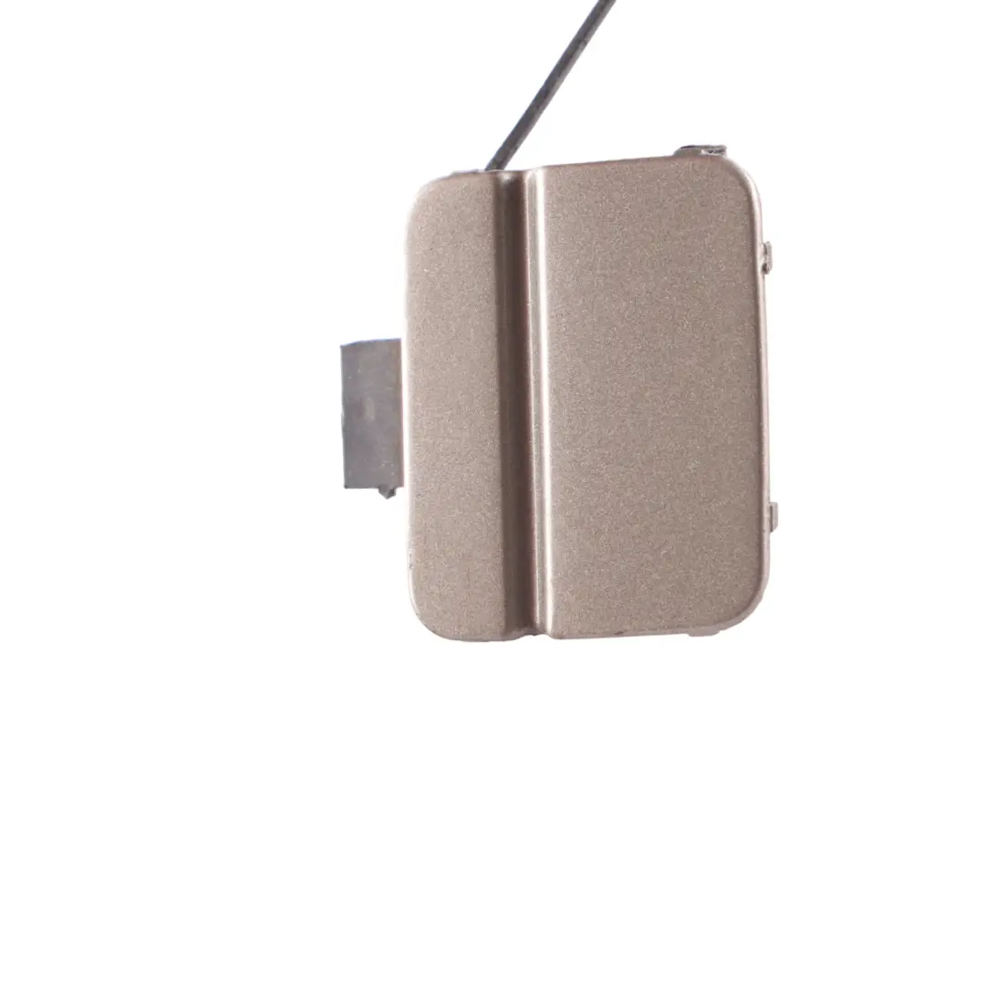 Bumper Flap Towing Eye Hook Cover Platinbronze Bronze - A53 to BMW E91 Rear with Part number 0034446 BMW E91 Rear Bumper Flap Towing Eye Hook Cover Platinbronze Bronze - A53 - SKU 0034446-PB - Part number 0034446