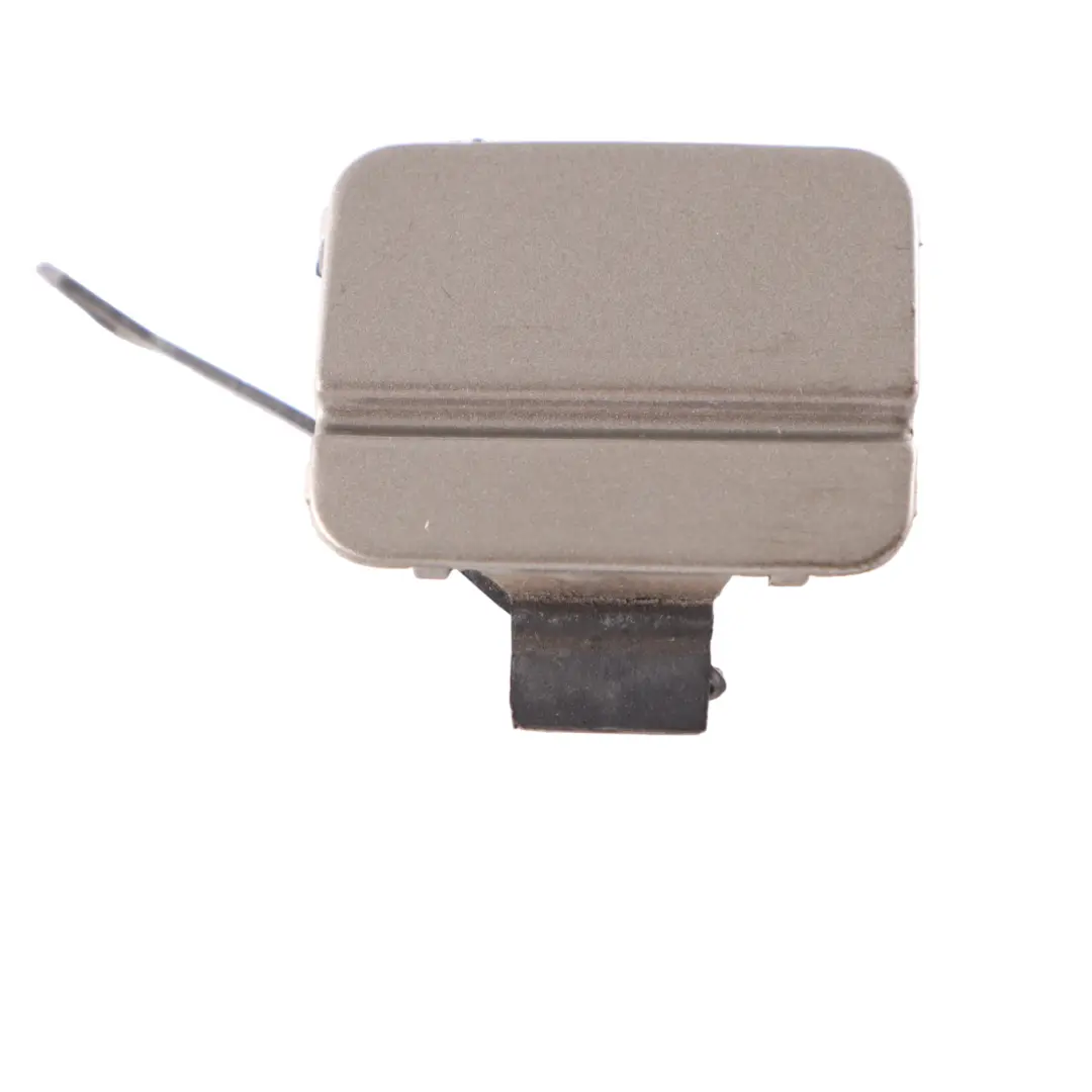 Bumper Flap Towing Eye Hook Cover Platinbronze Bronze - A53 to BMW E91 Rear with Part number 0034446 BMW E91 Rear Bumper Flap Towing Eye Hook Cover Platinbronze Bronze - A53 - SKU 0034446-PB - Part number 0034446