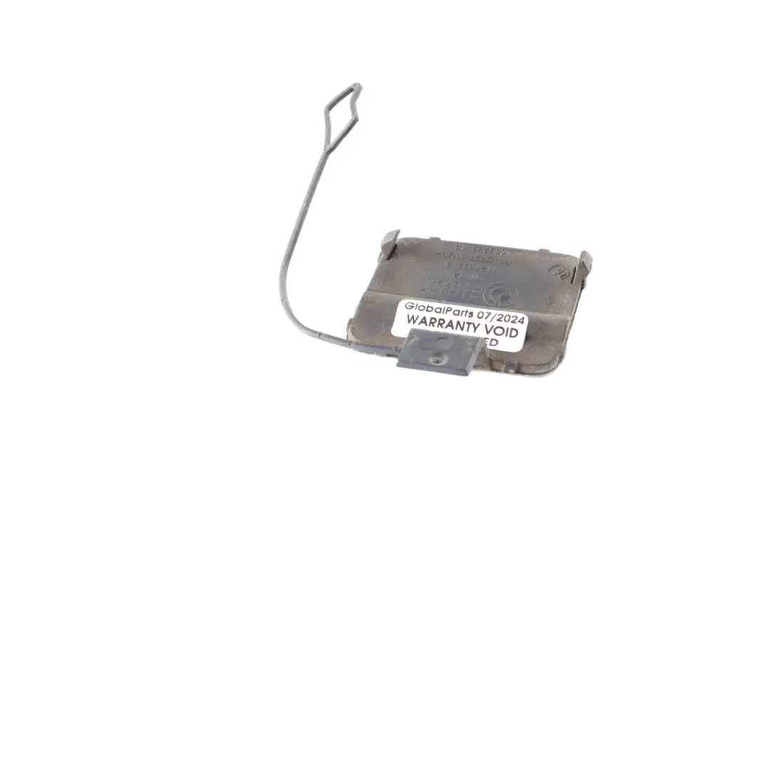 BMW E91 M Sport Rear Bumper Flap Towing Eye Hook Cover Titan Silver 354 7127695 - SKU 0034446-TS - Part number 0034446