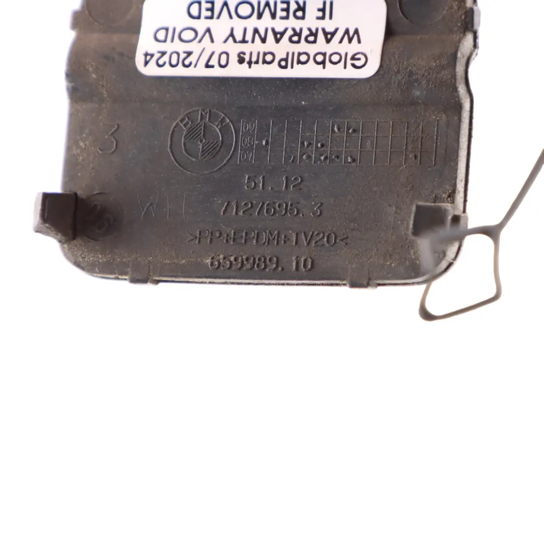 BMW E91 M Sport Parachoques trasero Remolque de aletas Cubregancho Plata 7127695 - SKU 0034446-TS - Número de pieza 0034446