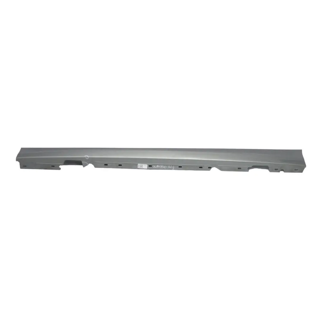 BMW E81 E82 E88 M Sport Striscia Gonna laterale sinistra Spacegrau Grey - A52 - SKU 0034731-SCG - Numero di parte 0034731