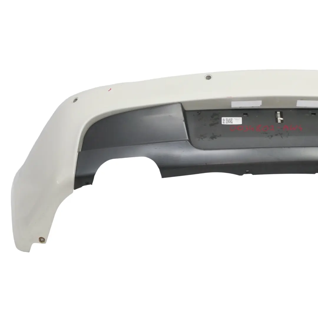 BMW E81 E87 LCI M Sport Rear Bumper Trim Panel PDC Alpinweiss White - 300 - SKU 0034802-AW4 - Part number 0034802