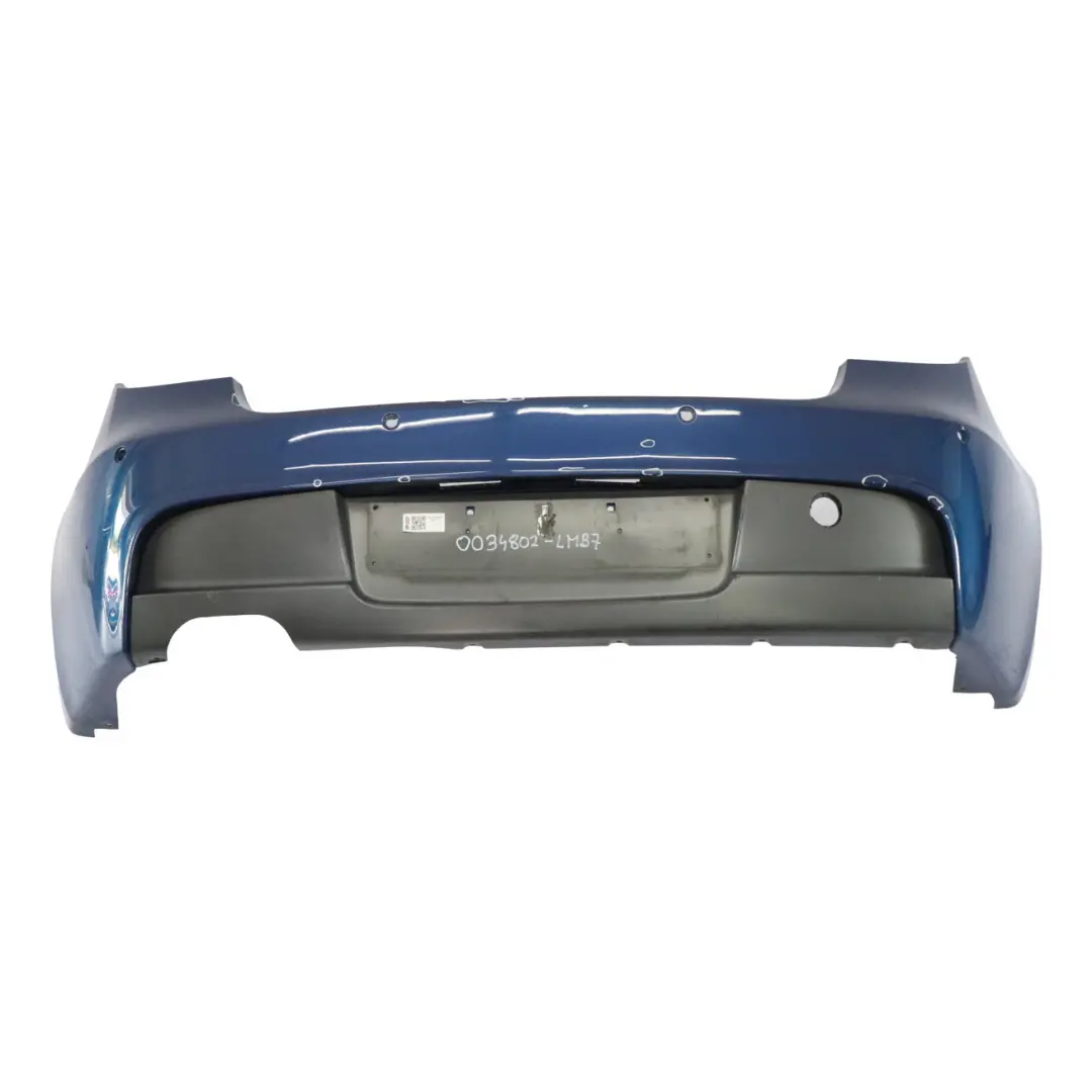 Bumper M Sport Trim Panel PDC Le Mans Blau Blue - 381 to BMW E81 E87 LCI Rear with Part number 0034802 BMW E81 E87 LCI Rear Bumper M Sport Trim Panel PDC Le Mans Blau Blue - 381 - SKU 0034802-LMB7 - Part number 0034802