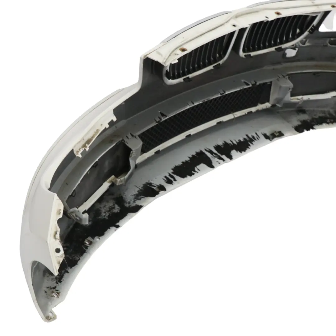 BMW E81 E87 LCI Complete Front Bumper Trim PDC Alpinweiss White 3 - 300 - SKU 0035909-AW1 - Part number 0035909