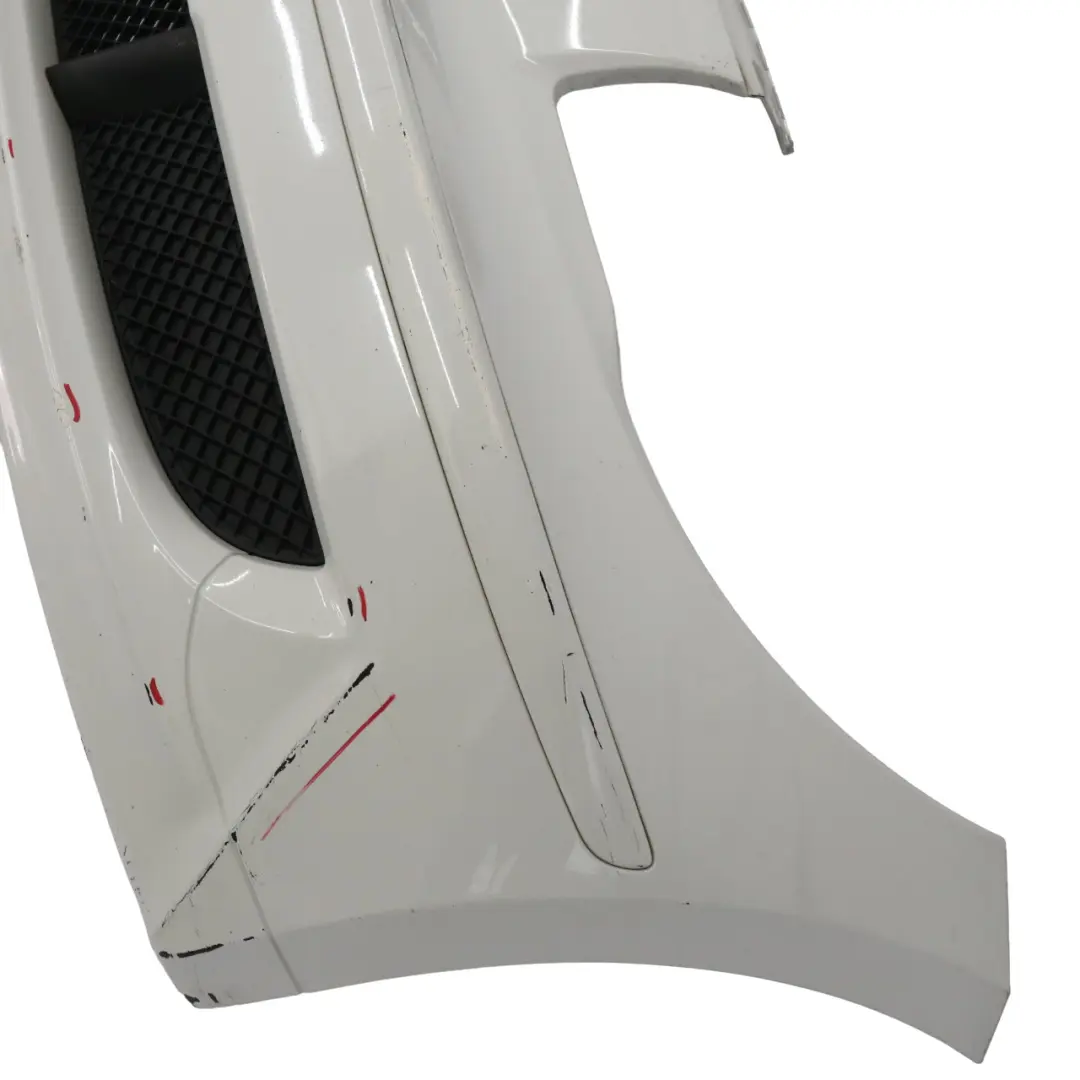 Complete Front Bumper Trim PDC Alpinweiss White 3 - 300 to BMW E81 E87 LCI with Part number 0035909 BMW E81 E87 LCI Complete Front Bumper Trim PDC Alpinweiss White 3 - 300 - SKU 0035909-AW1 - Part number 0035909