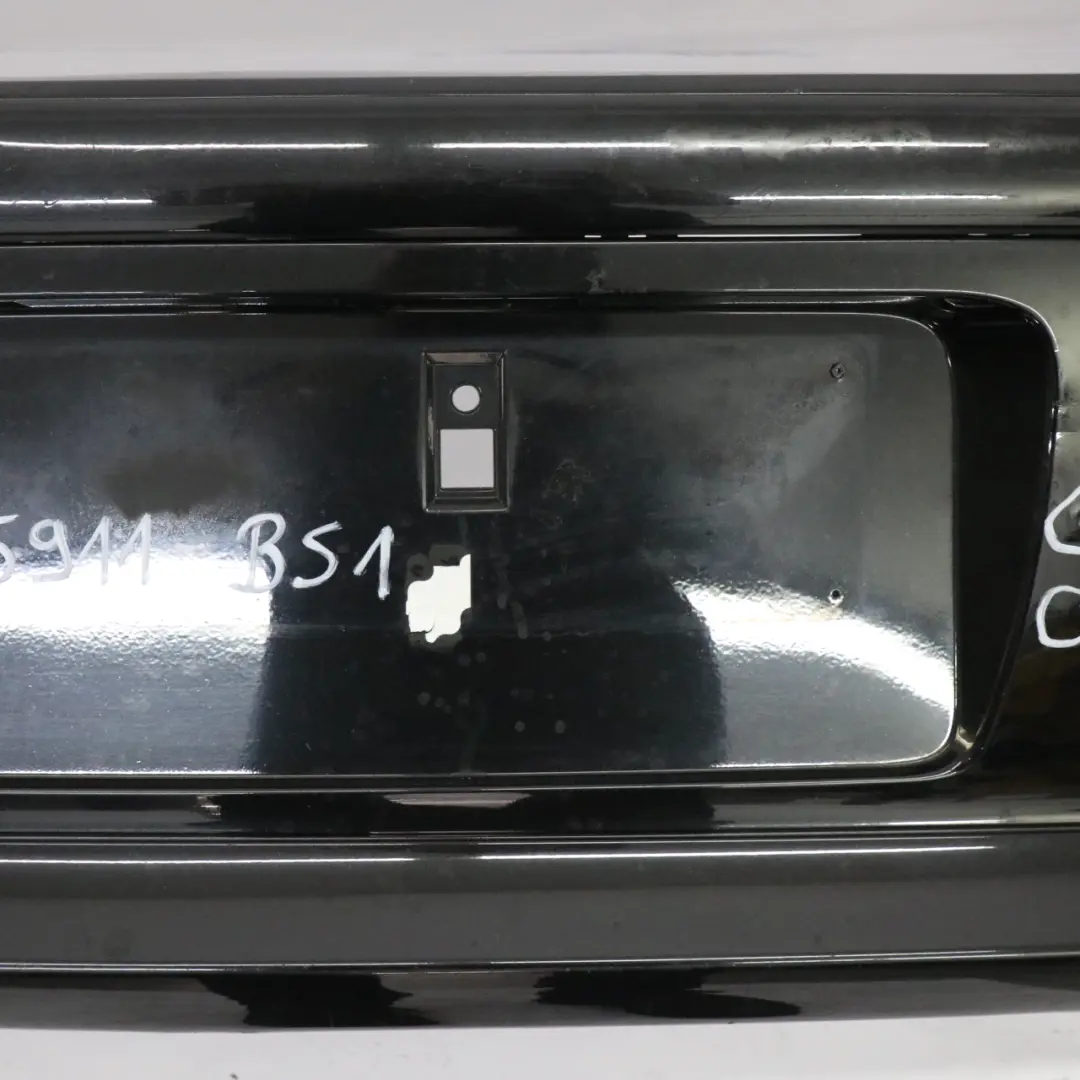 Rear Bumper BMW E81 E87 LCI Trim Panel Black Sapphire Metallic - 475 - SKU 0035911-BS1 - Part number 0035911