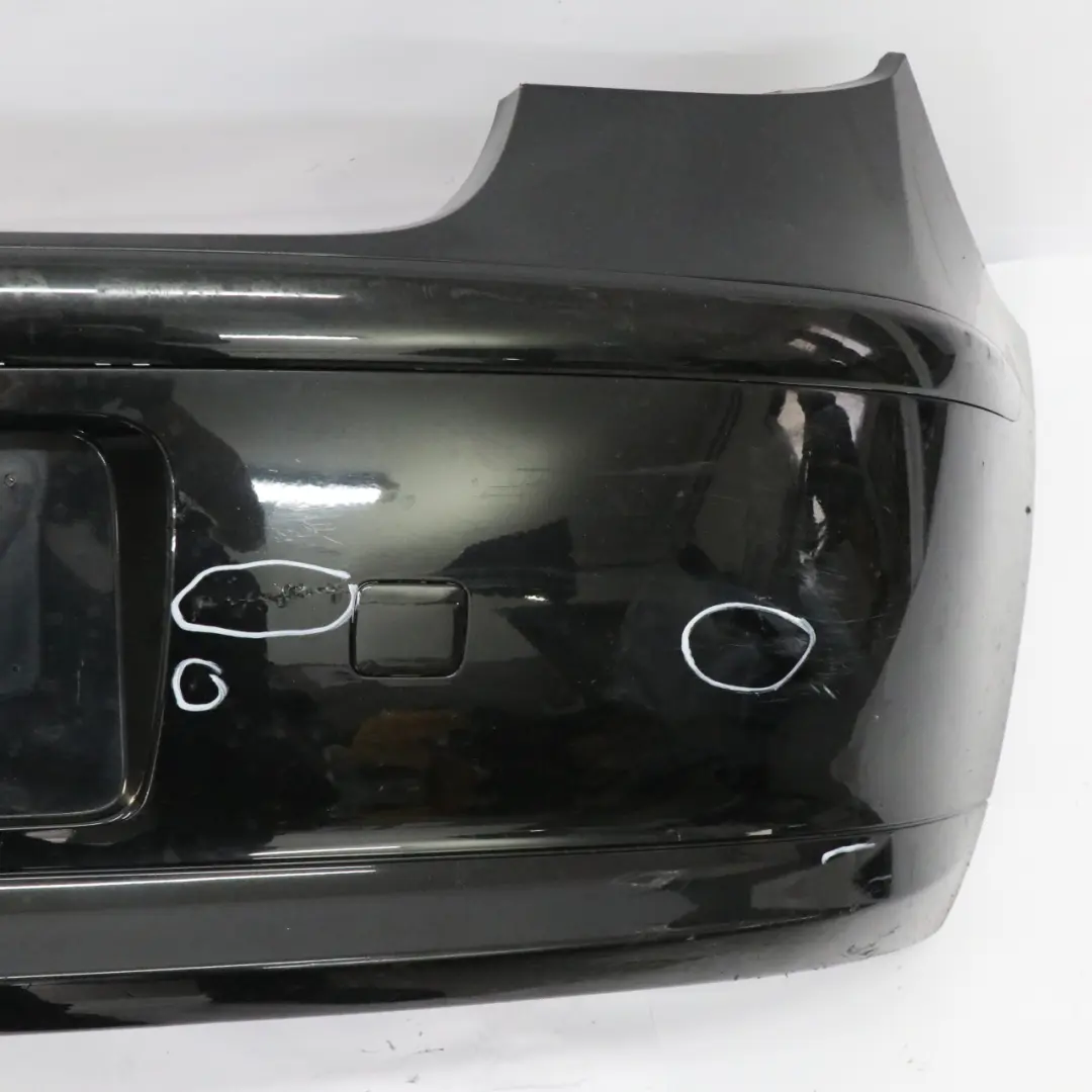 Bumper BMW E81 E87 LCI Trim Panel Black Sapphire Metallic - 475 to Rear with Part number 0035911 Rear Bumper BMW E81 E87 LCI Trim Panel Black Sapphire Metallic - 475 - SKU 0035911-BS1 - Part number 0035911