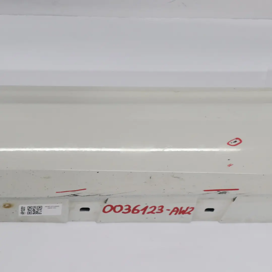 BMW E92 E93 Side Skirt M Sport Sill Strip Cover Left N/S Alpinweiss White - 300 - SKU 0036123-AW2 - Part number 0036123