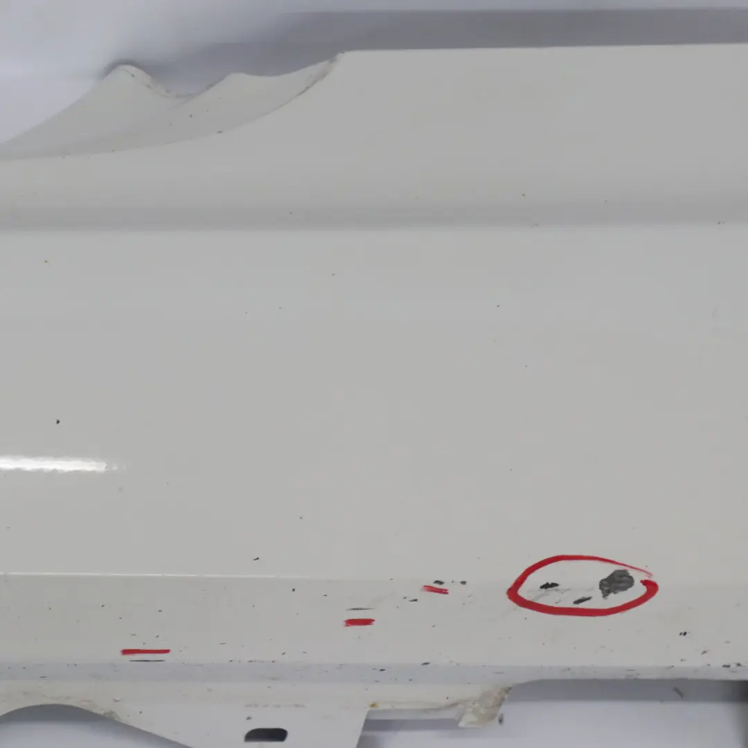 Side Skirt M Sport Sill Strip Cover Left N/S Alpinweiss White - 300 to BMW E92 E93 with Part number 0036123 BMW E92 E93 Side Skirt M Sport Sill Strip Cover Left N/S Alpinweiss White - 300 - SKU 0036123-AW2 - Part number 0036123