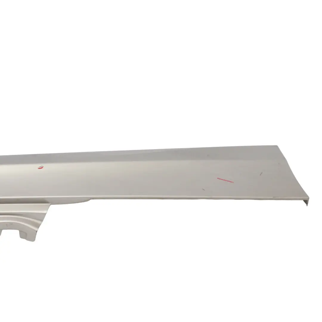 Sill Strip Side Skirt Right O/S Kaschmirsilber Cashmere Silver A72 to BMW E81 E88 with Part number 0036142 BMW E81 E88 Sill Strip Side Skirt Right O/S Kaschmirsilber Cashmere Silver A72 - SKU 0036142-KAS3 - Part number 0036142