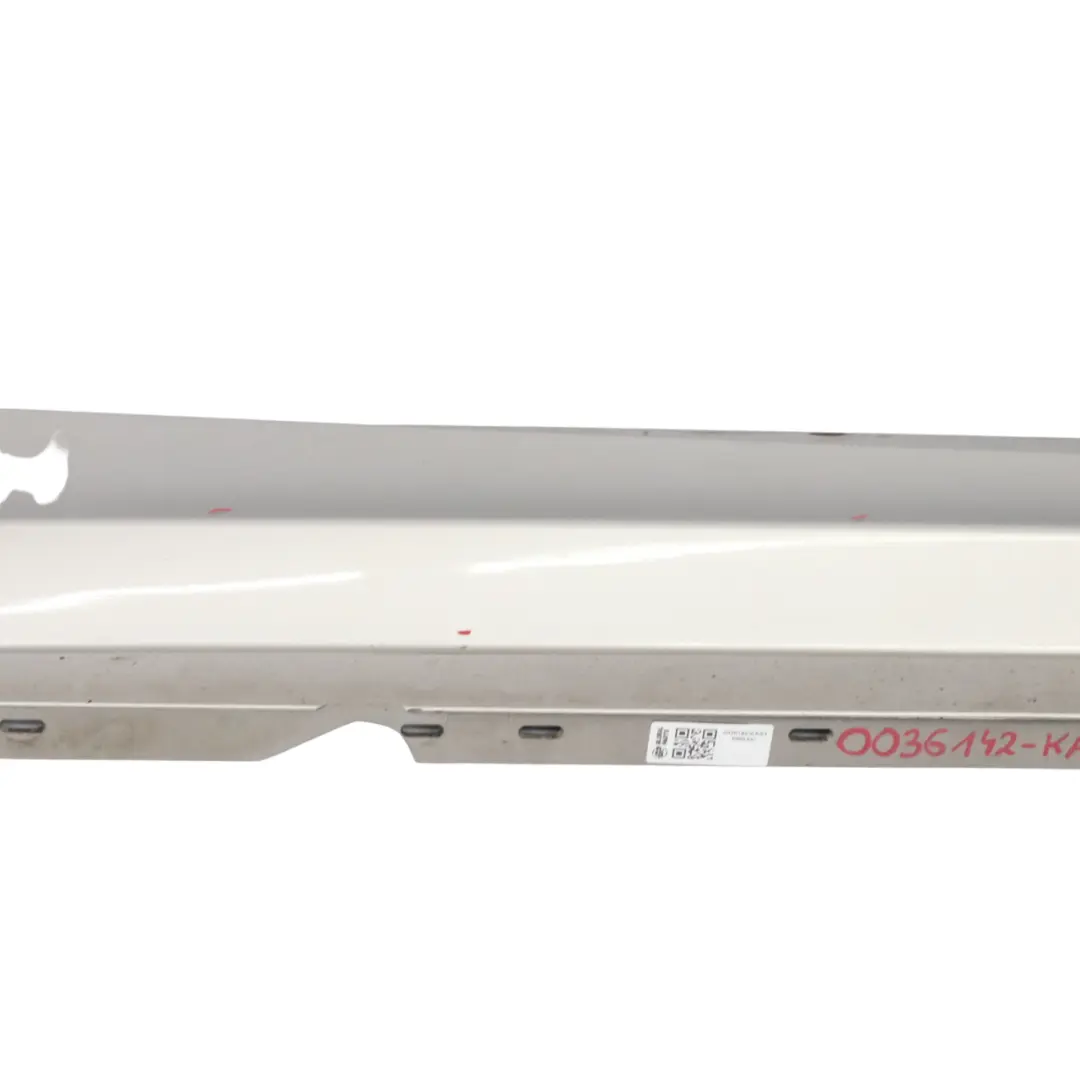 BMW E81 E88 Sill Strip Side Skirt Right O/S Kaschmirsilber Cashmere Silver A72 - SKU 0036142-KAS3 - Part number 0036142