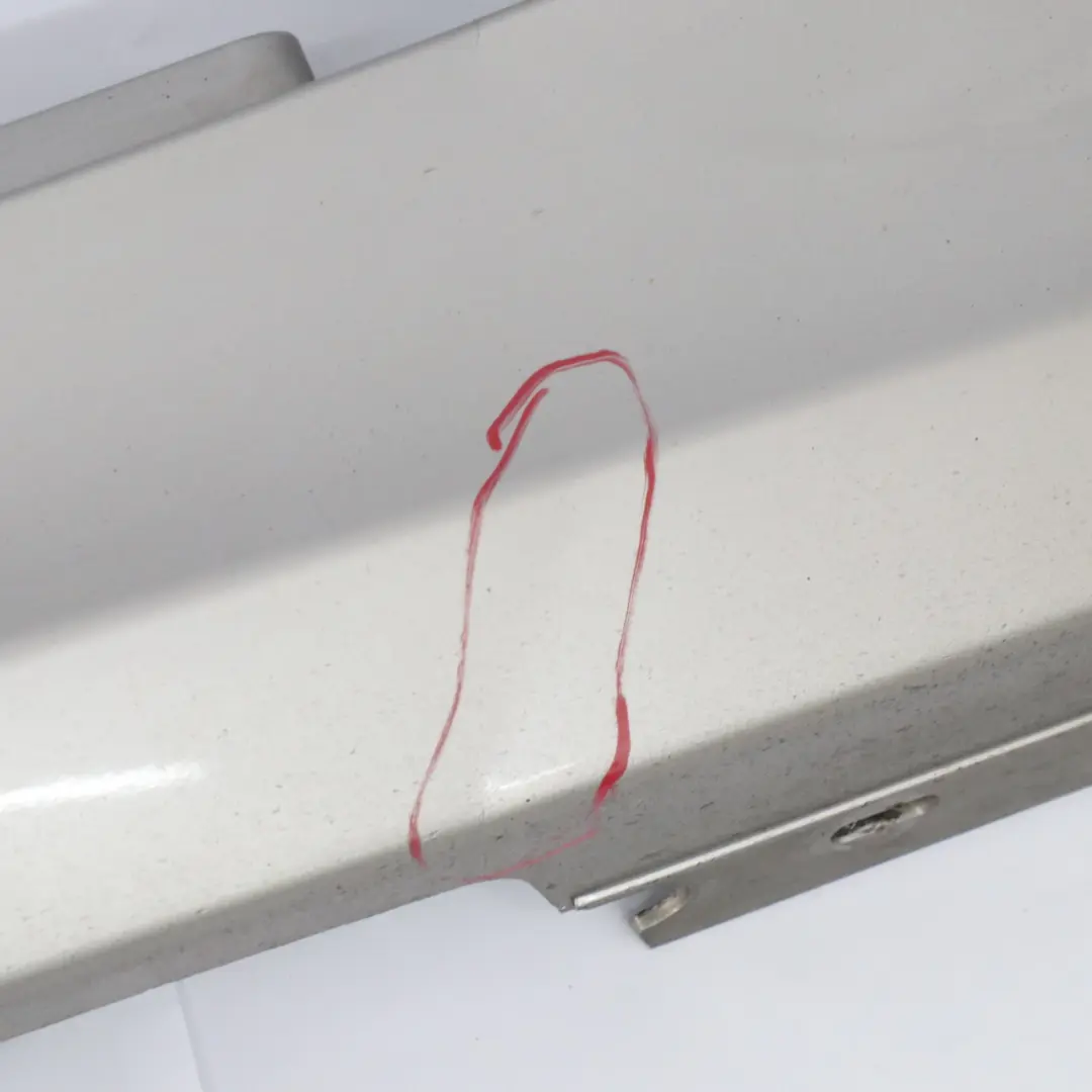 Sill Strip Side Skirt Right O/S Kaschmirsilber Cashmere Silver A72 to BMW E81 E88 with Part number 0036142 BMW E81 E88 Sill Strip Side Skirt Right O/S Kaschmirsilber Cashmere Silver A72 - SKU 0036142-KAS3 - Part number 0036142