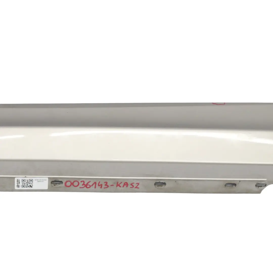 Próg Lewy Nakładka Listwa Progowa Kaschmirsilber Srebrny - A72 do BMW E81 E82 o numerze 0036143 BMW E81 E82 Próg Lewy Nakładka Listwa Progowa Kaschmirsilber Srebrny - A72 - SKU 0036143-KAS2 - Numer Części 0036143