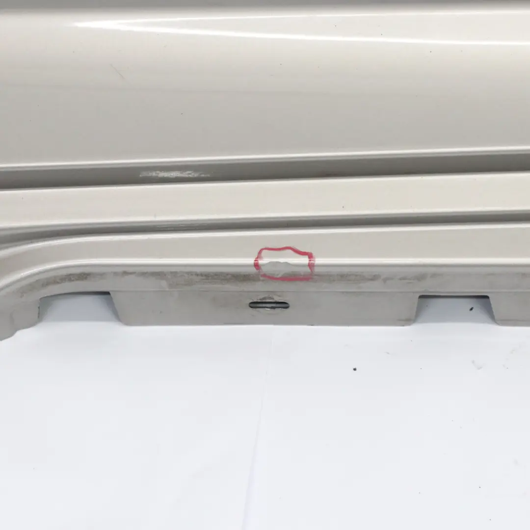 BMW E81 E82 Seitenschwellerleiste Rechts E88 Kaschmirsilber Silber - A72 - SKU 0036143-KAS2 - Teilenummer 0036143