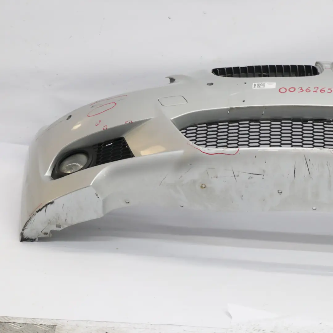 Front Bumper Trim Panel Titansilber Silver Metallic - 354 to BMW E92 E93 M Sport with Part number 0036265 BMW E92 E93 M Sport Front Bumper Trim Panel Titansilber Silver Metallic - 354 - SKU 0036265-TS - Part number 0036265