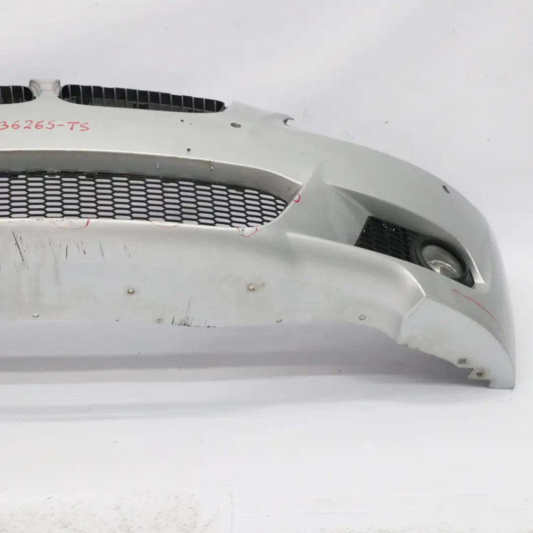 Front Bumper Trim Panel Titansilber Silver Metallic - 354 to BMW E92 E93 M Sport with Part number 0036265 BMW E92 E93 M Sport Front Bumper Trim Panel Titansilber Silver Metallic - 354 - SKU 0036265-TS - Part number 0036265