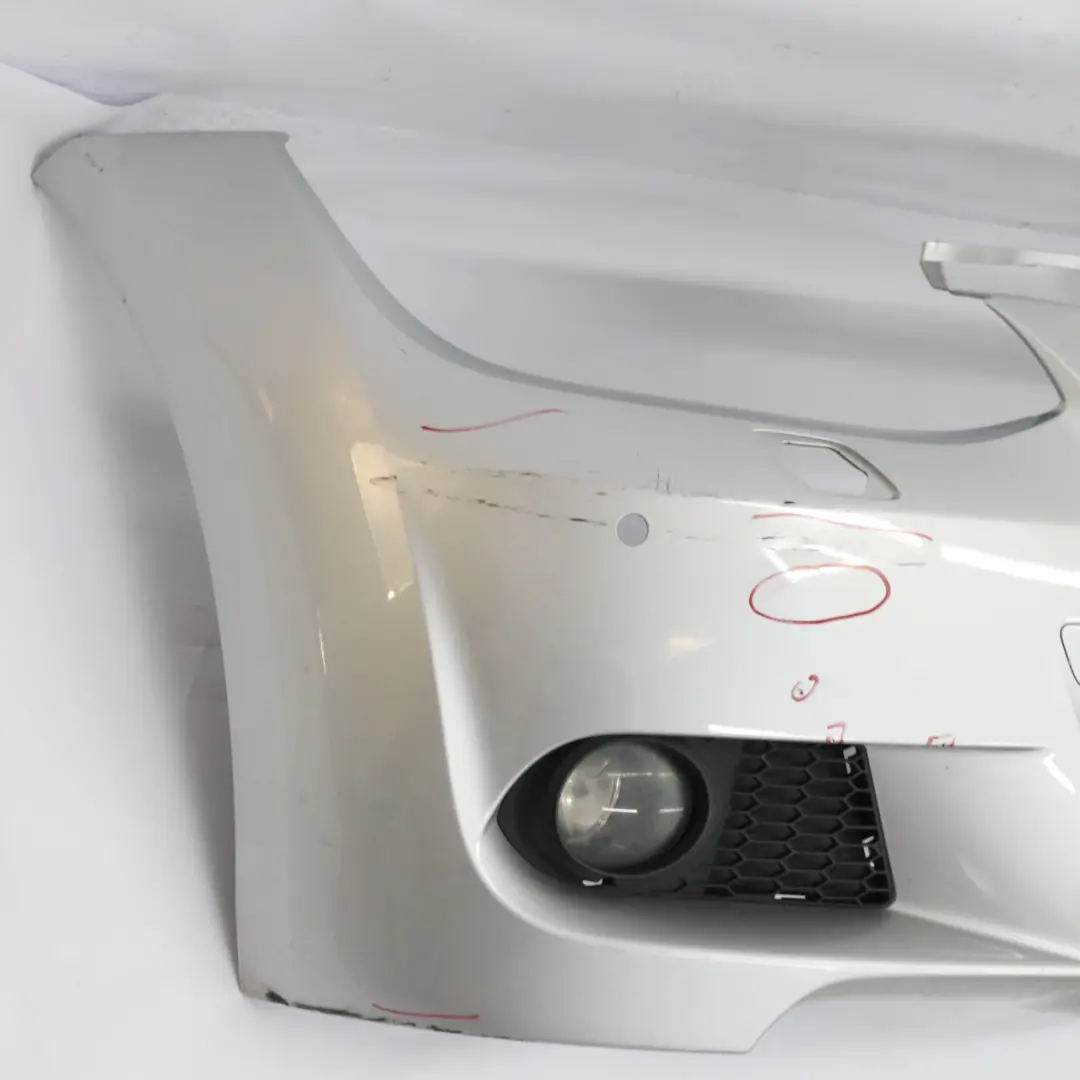 BMW E92 E93 M Sport Front Bumper Trim Panel Titansilber Silver Metallic - 354 - SKU 0036265-TS - Part number 0036265