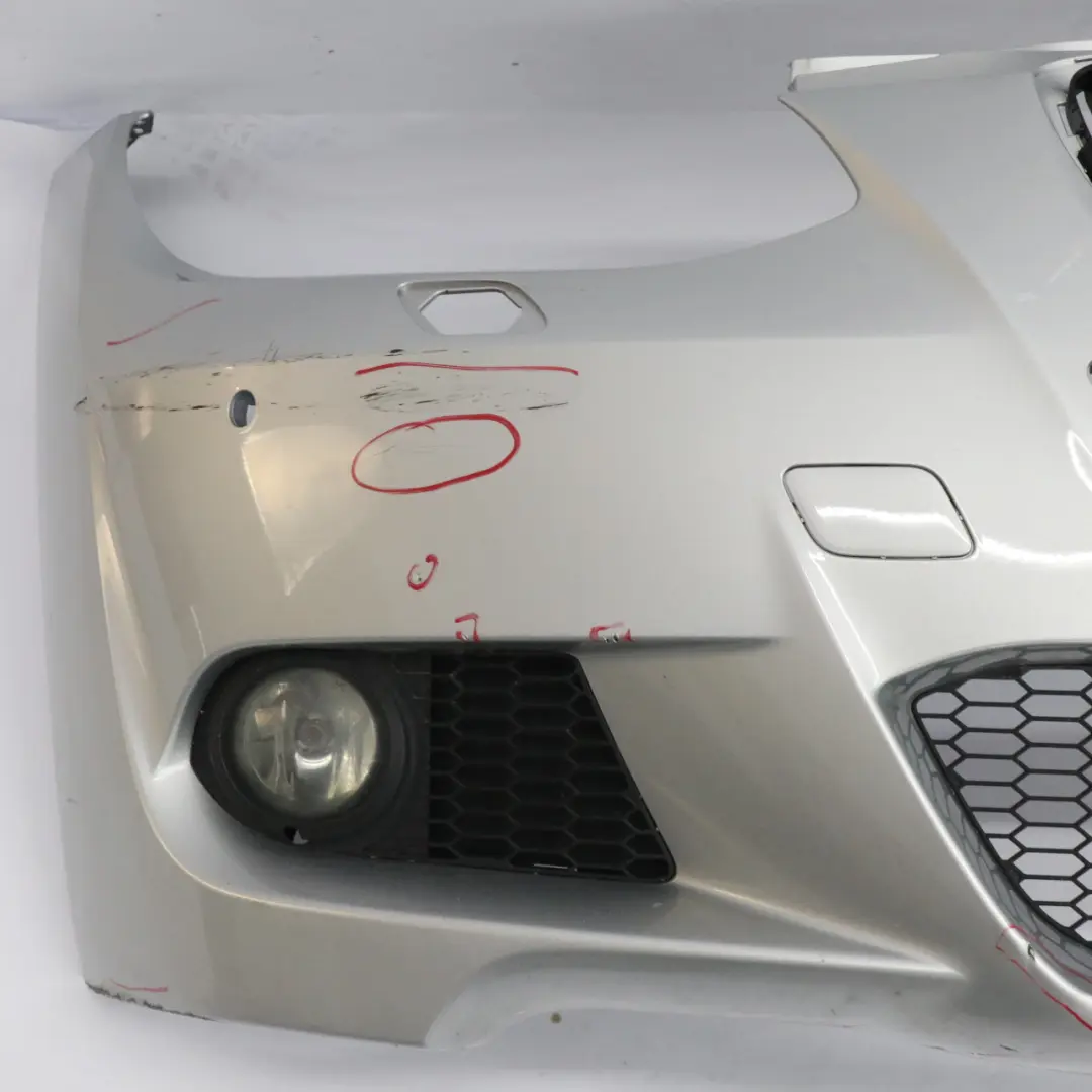 BMW E92 E93 M Sport Front Bumper Trim Panel Titansilber Silver Metallic - 354 - SKU 0036265-TS - Part number 0036265