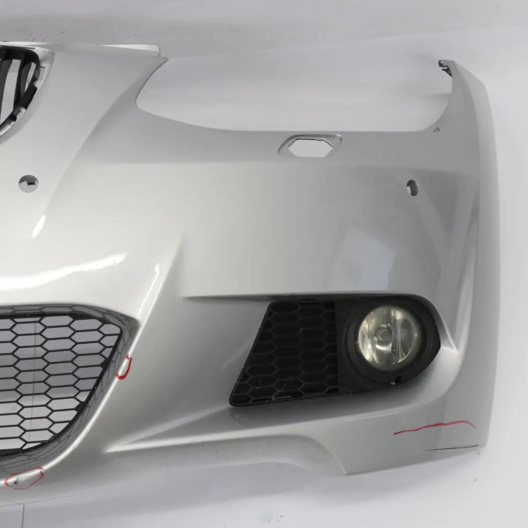 BMW E92 E93 M Sport Front Bumper Trim Panel Titansilber Silver Metallic - 354 - SKU 0036265-TS - Part number 0036265