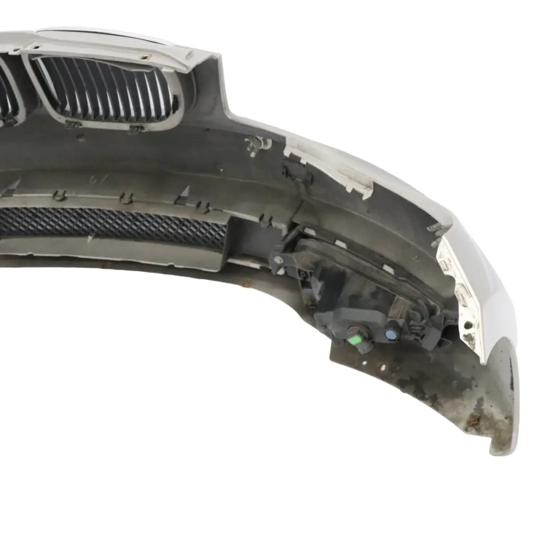 BMW E82 E88 Zderzak Przedni PDC Kaschmirsilber Srebrny Metalik - A72 - SKU 0036653-KAS - Numer Części 0036653