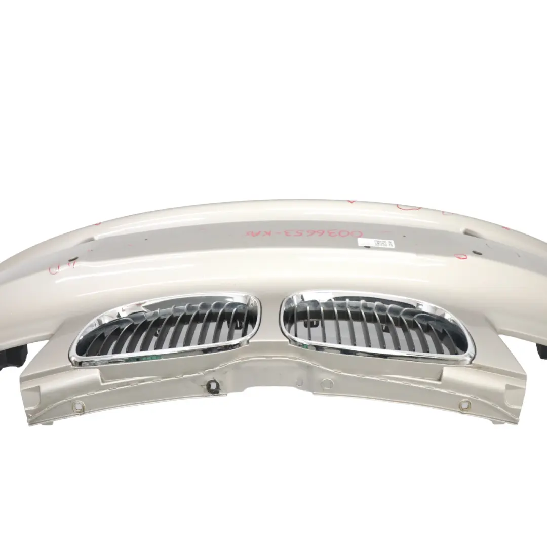BMW E82 E88 Front Bumper Trim Cover PDC Kaschmirsilber Silver Metallic - A72 - SKU 0036653-KAS - Part number 0036653