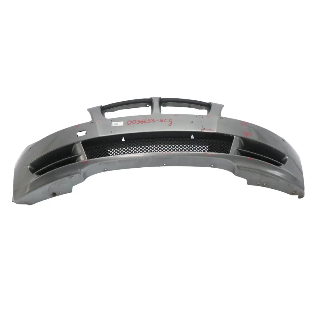Complete Front Bumper Trim PDC Spacegrau Grau Metallic - A52 to BMW E82 E88 with Part number 0036079 BMW E82 E88 Complete Front Bumper Trim PDC Spacegrau Grau Metallic - A52 - SKU 0036653-SCG - Part number 0036079