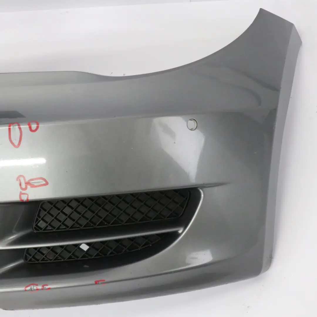 Complete Front Bumper Trim PDC Spacegrau Grau Metallic - A52 to BMW E82 E88 with Part number 0036079 BMW E82 E88 Complete Front Bumper Trim PDC Spacegrau Grau Metallic - A52 - SKU 0036653-SCG - Part number 0036079