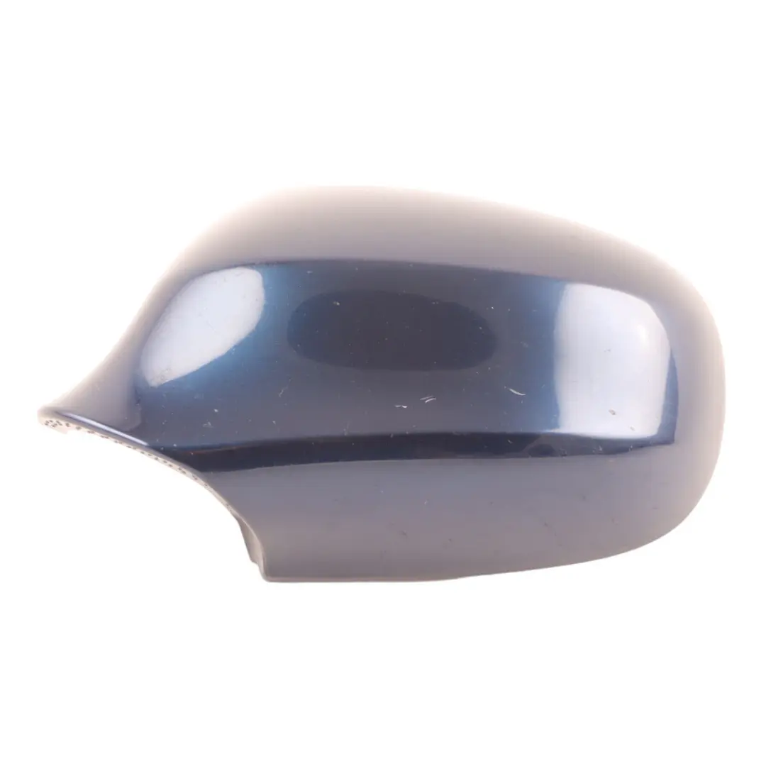 Wing Mirror Cover BMW E90 E91 LCI Left N/S Cap Casing Tiefseeblau Blue A76 to with Part number 0036829 Wing Mirror Cover BMW E90 E91 LCI Left N/S Cap Casing Tiefseeblau Blue A76 - SKU 0036829-DSB - Part number 0036829