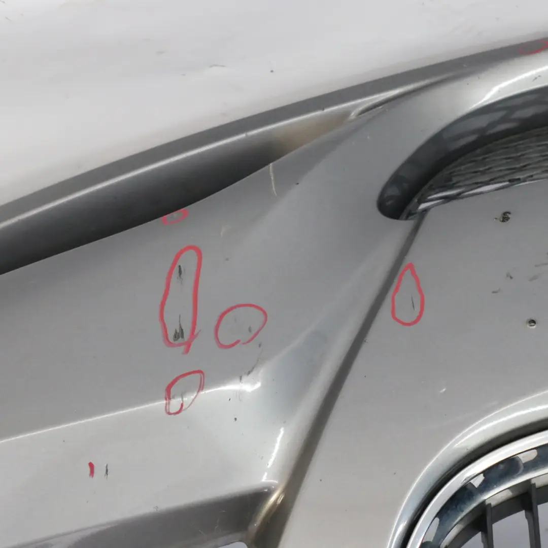 BMW E90 E91 LCI Front Bumper Trim Panel Complete Spacegrau Grey - A52 - SKU 0036837-SCG2 - Part number 0036837