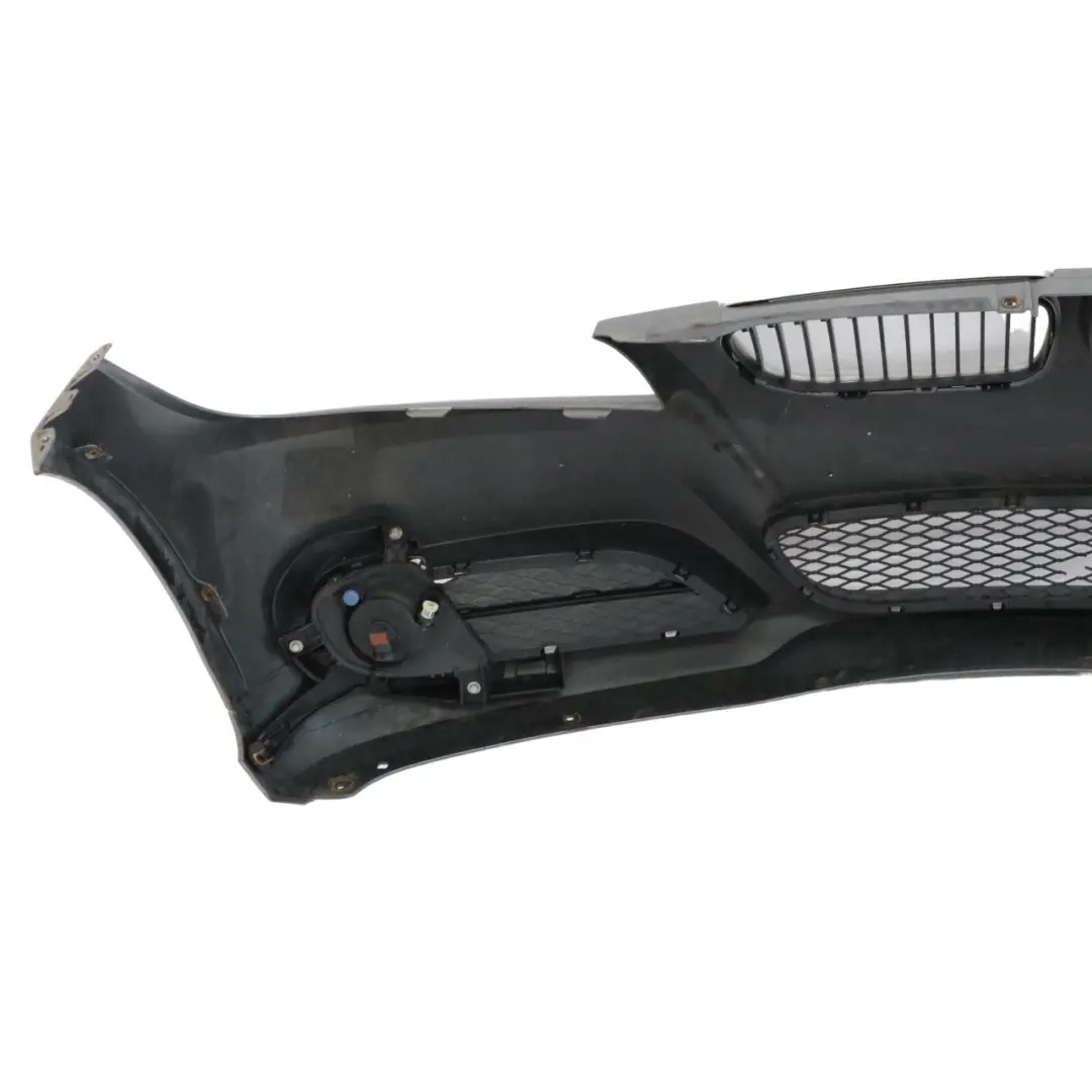 BMW E90 E91 LCI Front Bumper Trim Panel Complete Spacegrau Grey - A52 - SKU 0036837-SCG2 - Part number 0036837