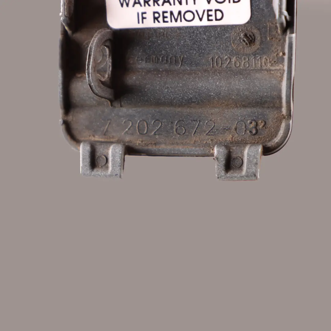 Flap Towing Eye Cover Rear Bumper Cap Alpine White 300 7202672 to BMW E91 LCI with Part number 0036882 BMW E91 LCI Flap Towing Eye Cover Rear Bumper Cap Alpine White 300 7202672 - SKU 0036882-AW - Part number 0036882