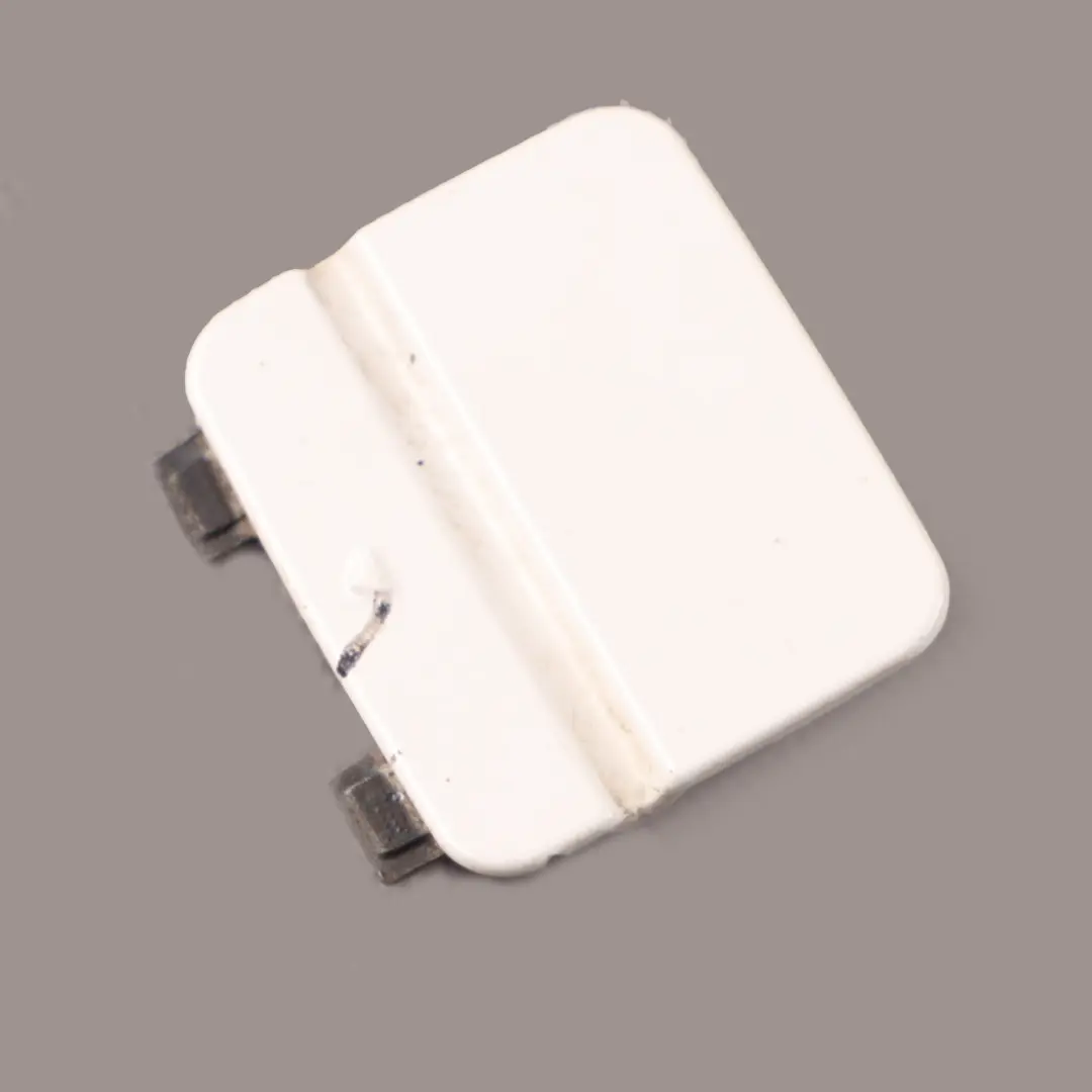 Flap Towing Eye Cover Rear Bumper Cap Alpine White 300 7202672 to BMW E91 LCI with Part number 0036882 BMW E91 LCI Flap Towing Eye Cover Rear Bumper Cap Alpine White 300 7202672 - SKU 0036882-AW - Part number 0036882