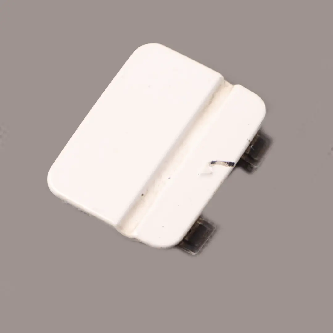 BMW E91 LCI Flap Towing Eye Cover Rear Bumper Cap Alpine White 300 7202672 - SKU 0036882-AW - Part number 0036882