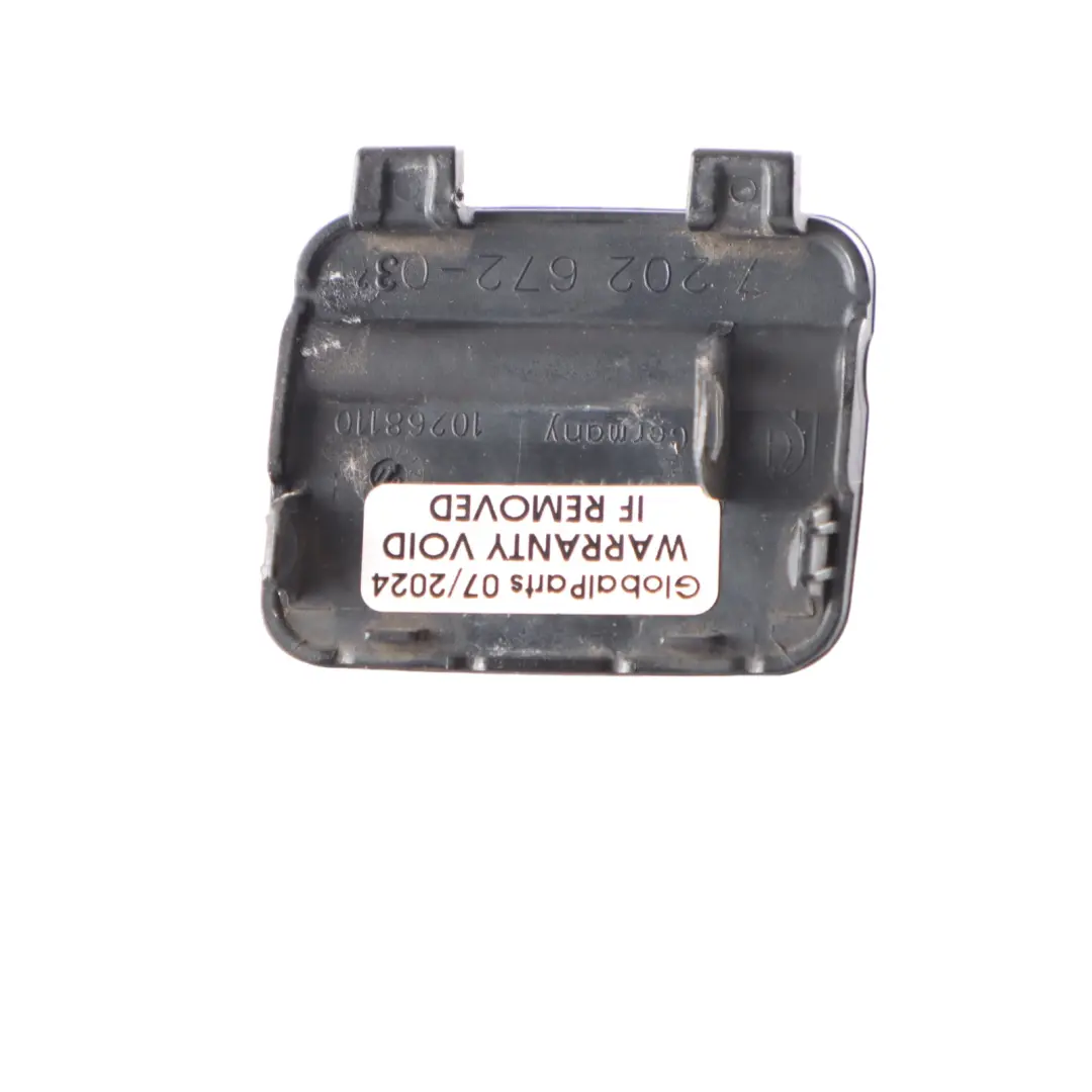 Occhio Di Traino Con Aletta Paraurti Posteriore Nero 7202672 per BMW E90 E91 LCI con numero di parte 0036882 BMW E90 E91 LCI Occhio Di Traino Con Aletta Paraurti Posteriore Nero 7202672 - SKU 0036882-SCH - Numero di parte 0036882