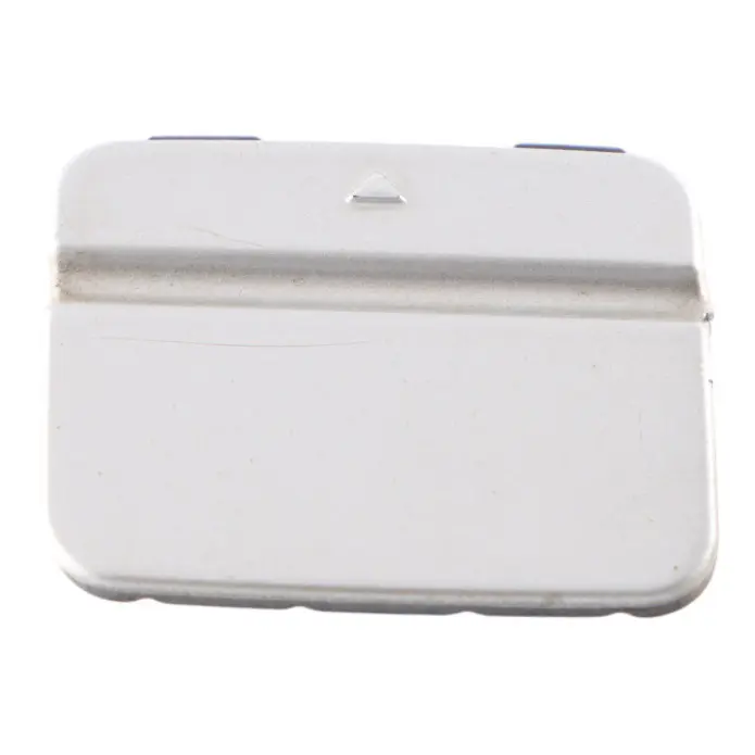 BMW E91 LCI Flap Towing Eye Rear Bumper Cover Trim Titan Silver - 354 7202672 - SKU 0036882-TS - Part number 0036882